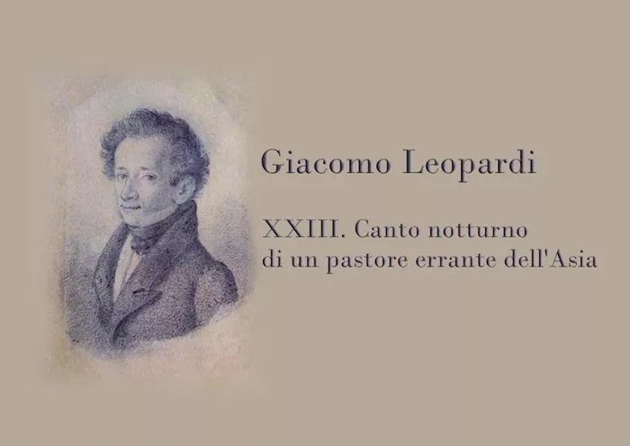 Canto notturno di un pastore errante dell’Asia by Giacomo Leopardi