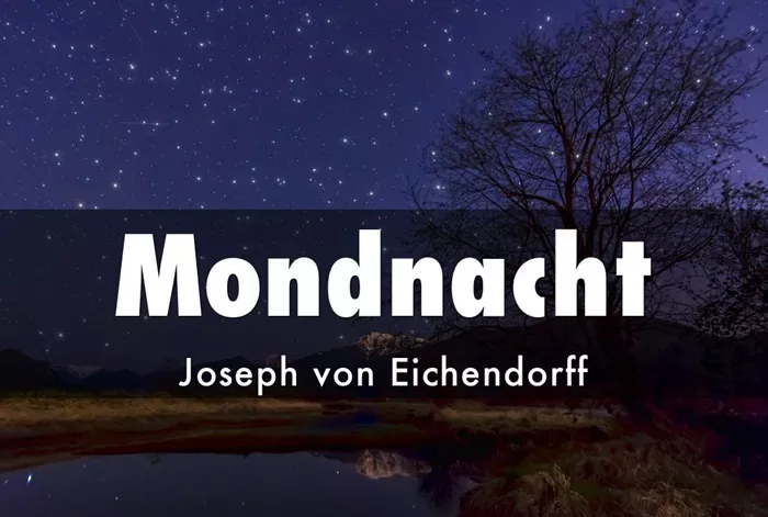 Mondnacht by Joseph von Eichendorff