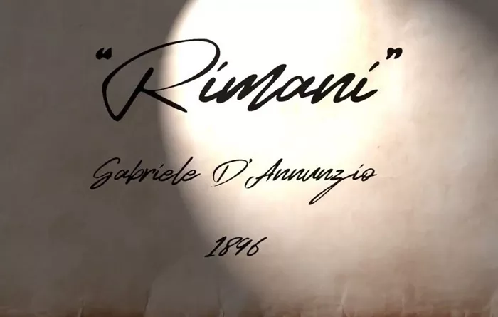 Rimani by Gabriele D'Annunzio