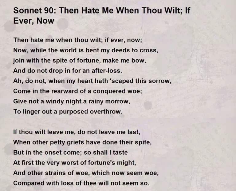 sonnet 90