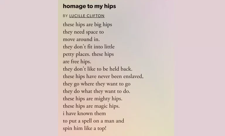 Homage to My Hips